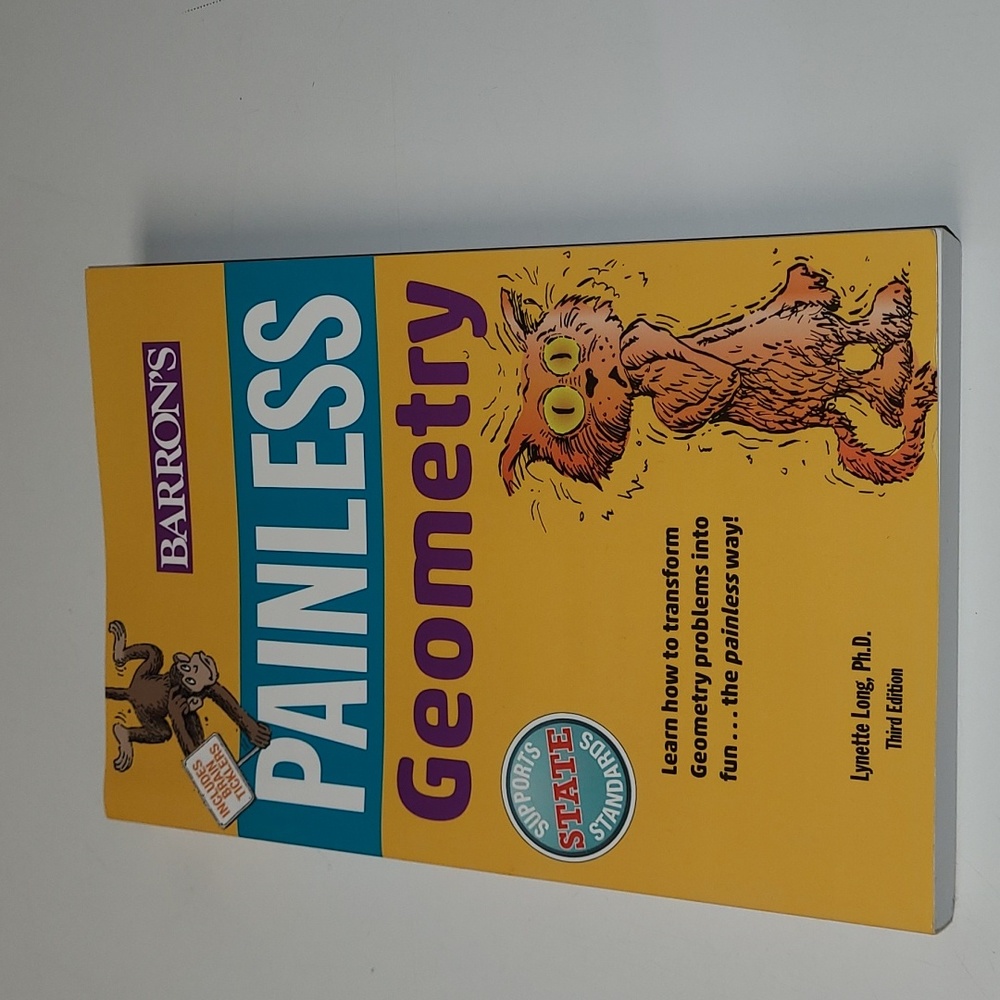 BARRON'S PAINLESS GEOMETRY, by Long NWT
